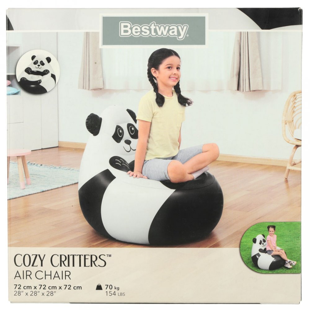 BESTWAY Fotoliu gonflabil 72 cm x 64 cm Panda