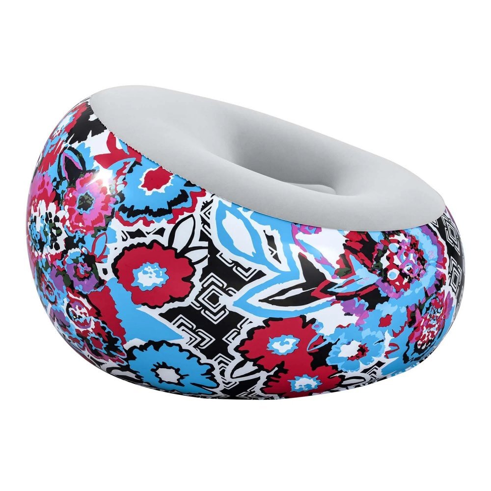 BESTWAY Fotoliu gonflabil pentru interiorexterior Graffiti 112x112x66 cmMaterial PVC confortabil si rezistent Suprafata din catifea placuta la atingere Doua camere de aer