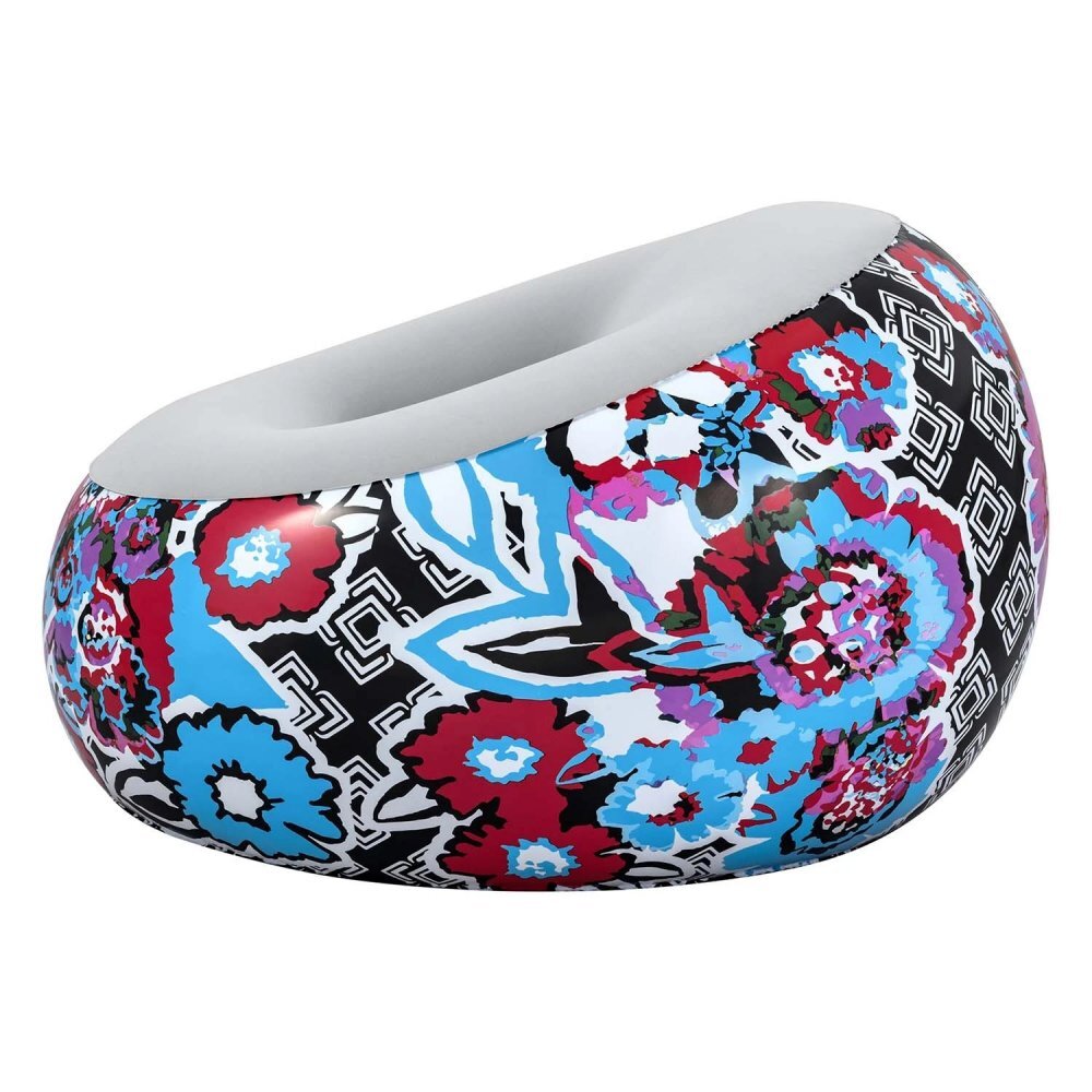 BESTWAY Fotoliu gonflabil pentru interiorexterior Graffiti 112x112x66 cmMaterial PVC confortabil si rezistent Suprafata din catifea placuta la atingere Doua camere de aer