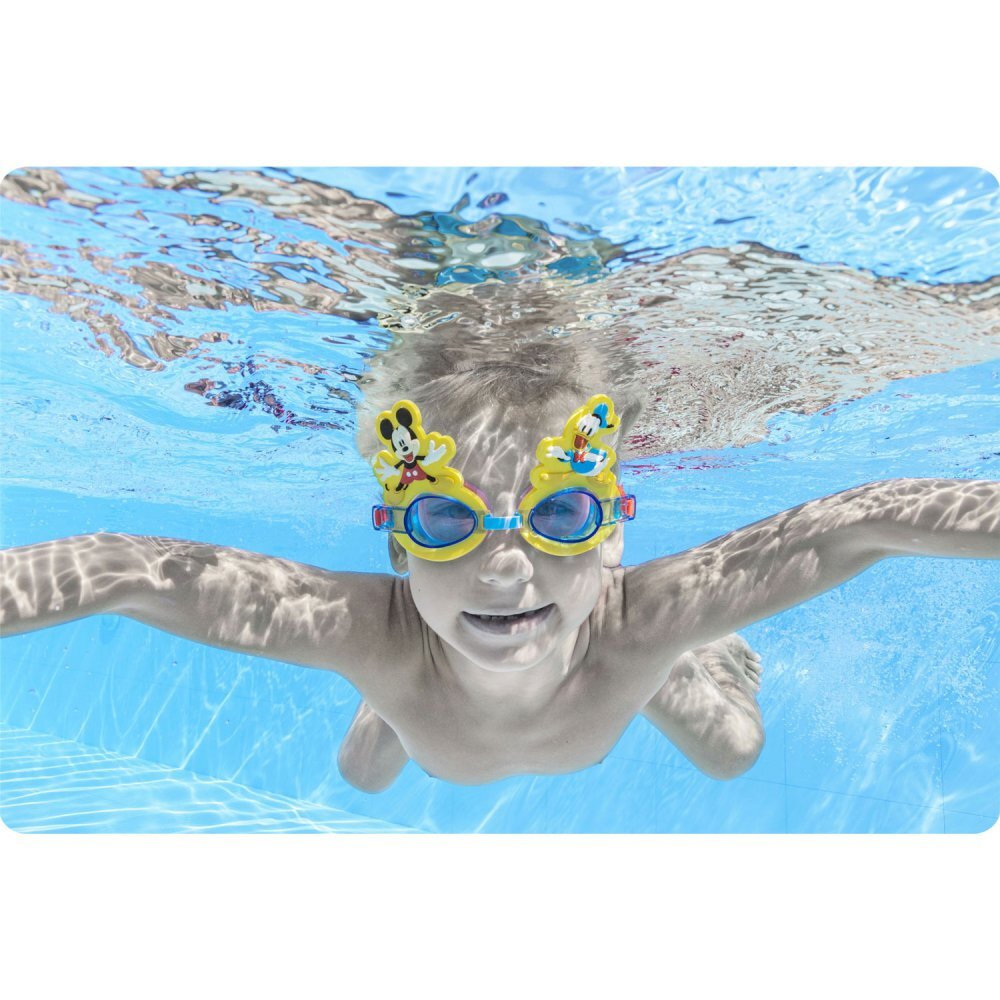 BESTWAY Ochelari pentru inot Mickey Mouse peste 3 ani