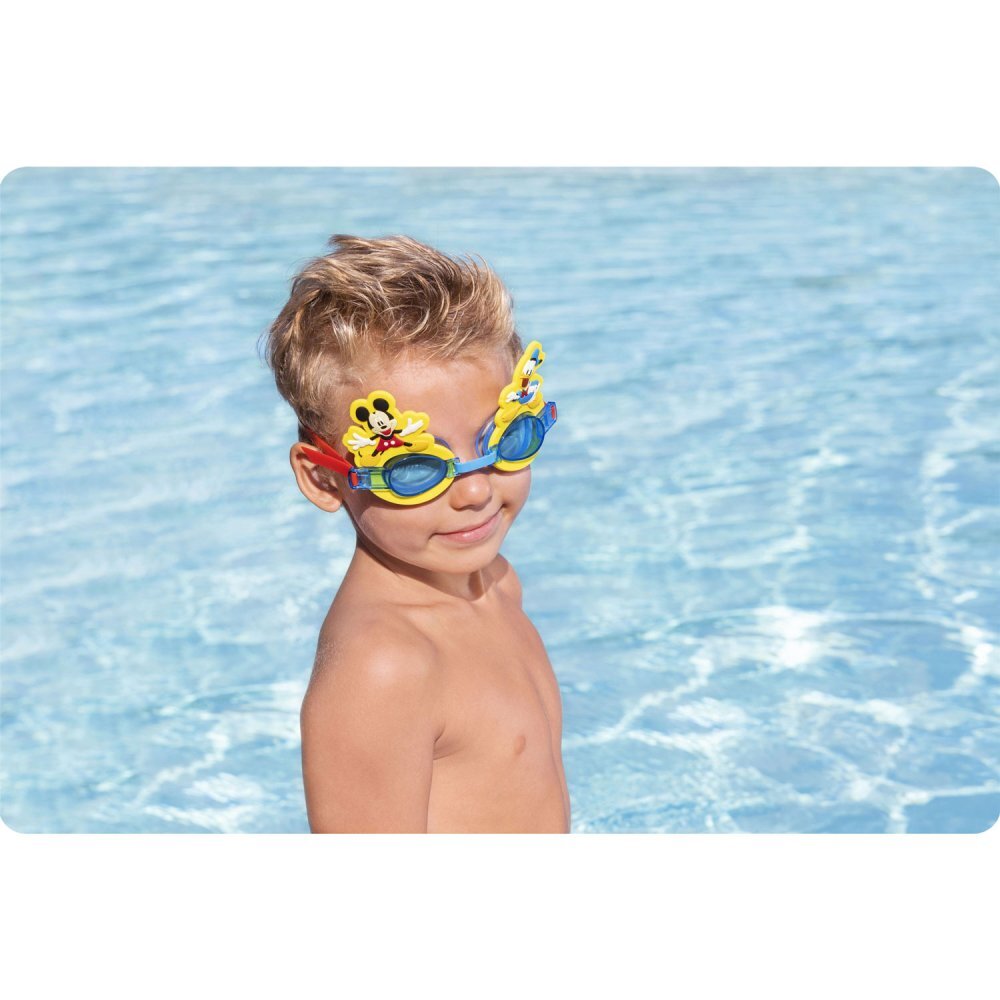 BESTWAY Ochelari pentru inot Mickey Mouse peste 3 ani