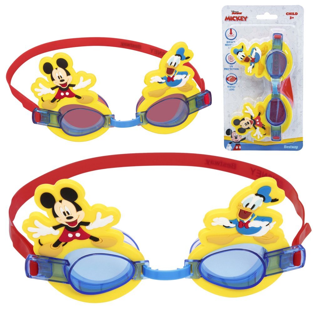 BESTWAY Ochelari pentru inot Mickey Mouse peste 3 ani