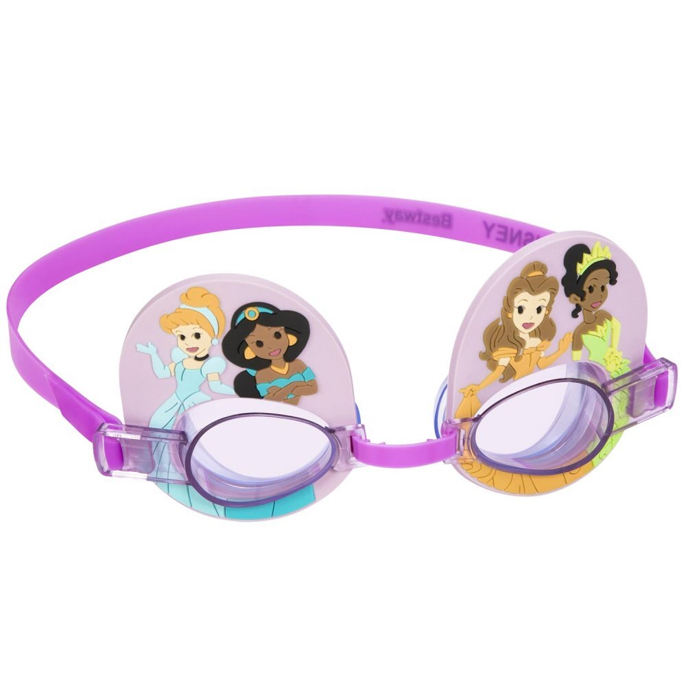 BESTWAY Ochelari pentru inot rezistenti UV Princess peste 3ani cu decoratiune