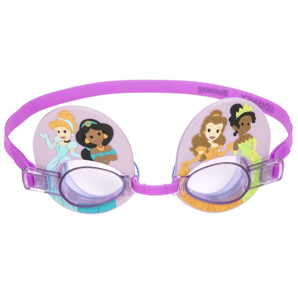 BESTWAY Ochelari pentru inot rezistenti UV Princess peste 3ani cu decoratiune