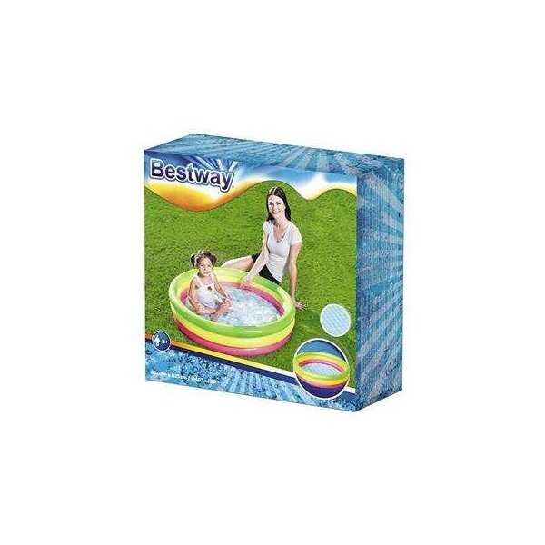 BESTWAY Piscina gonflabila cu 3 inele 102x25cm
