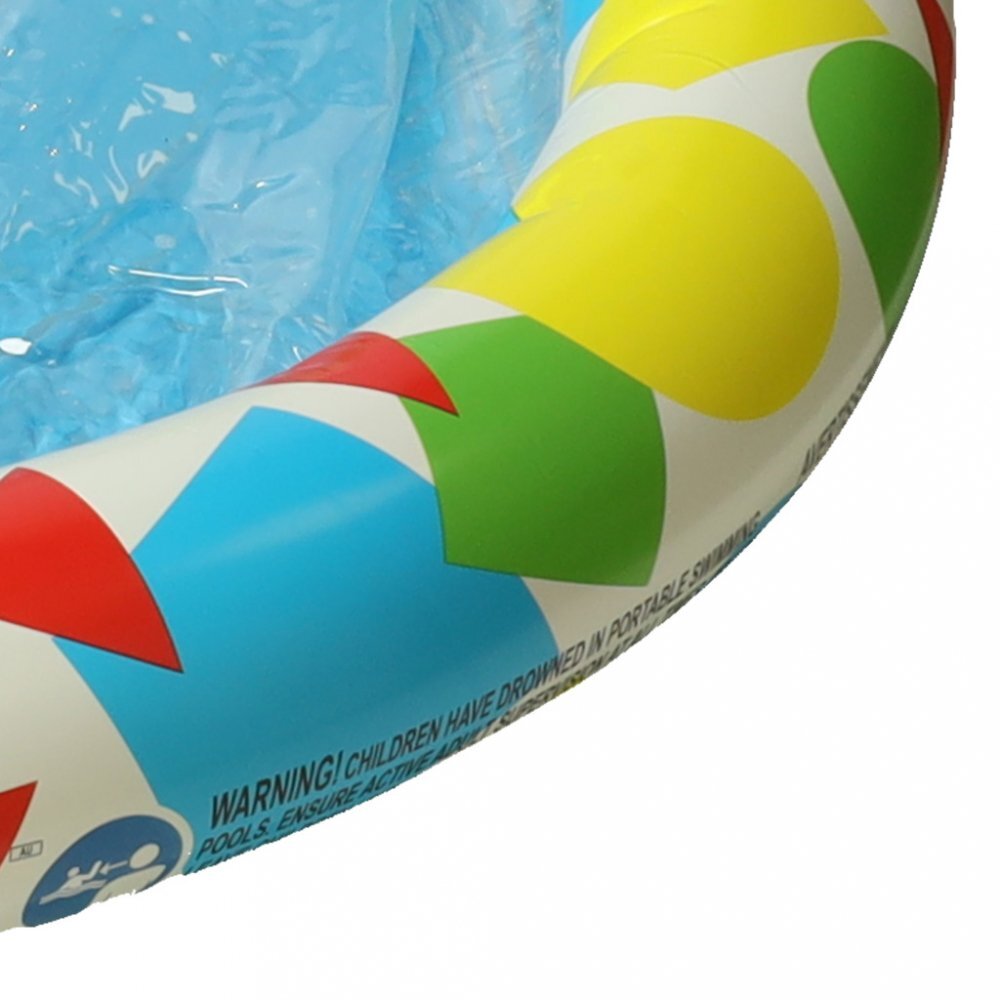 BESTWAY Piscina gonflabila cu cu sortator si parasolar Multicolor