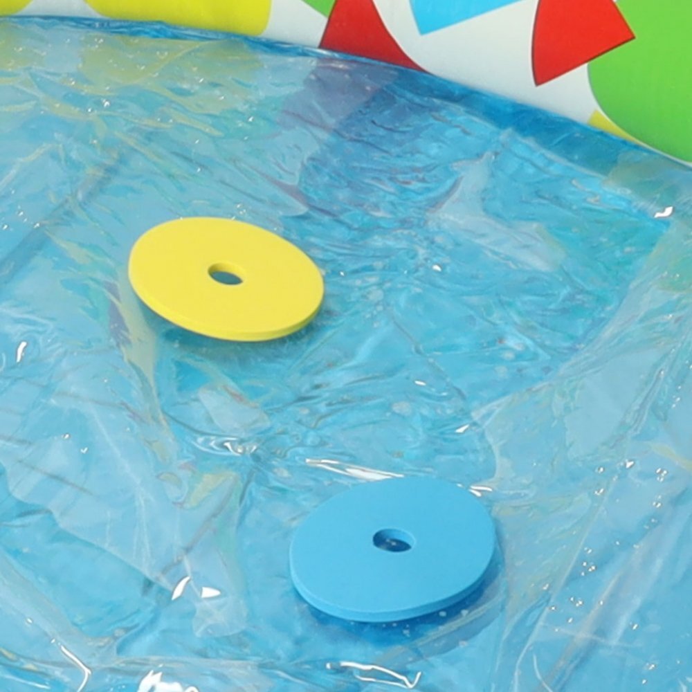 BESTWAY Piscina gonflabila cu cu sortator si parasolar Multicolor