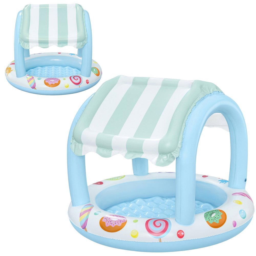 BESTWAY Piscina gonflabila cu parasolar House