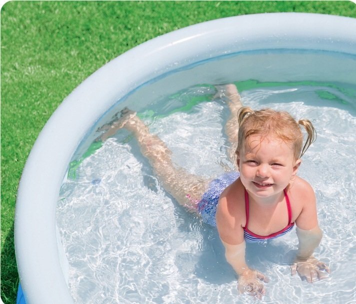 BESTWAY Piscina gonflabila Fast Set Pool Albastru Dimensiune 152x38 cm Material PVC rezistent Capacitate 477 litri Patch reparatie inclus