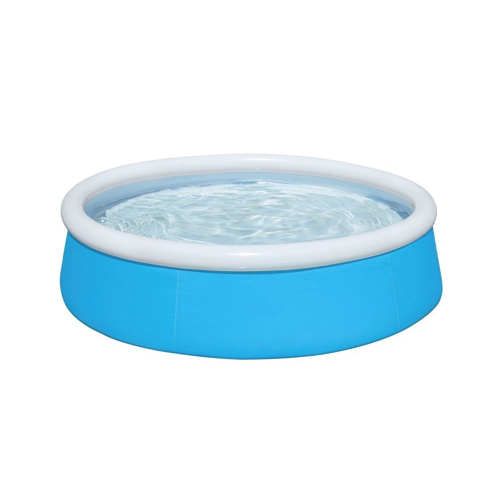 BESTWAY Piscina gonflabila Fast Set Pool Albastru Dimensiune 152x38 cm Material PVC rezistent Capacitate 477 litri Patch reparatie inclus
