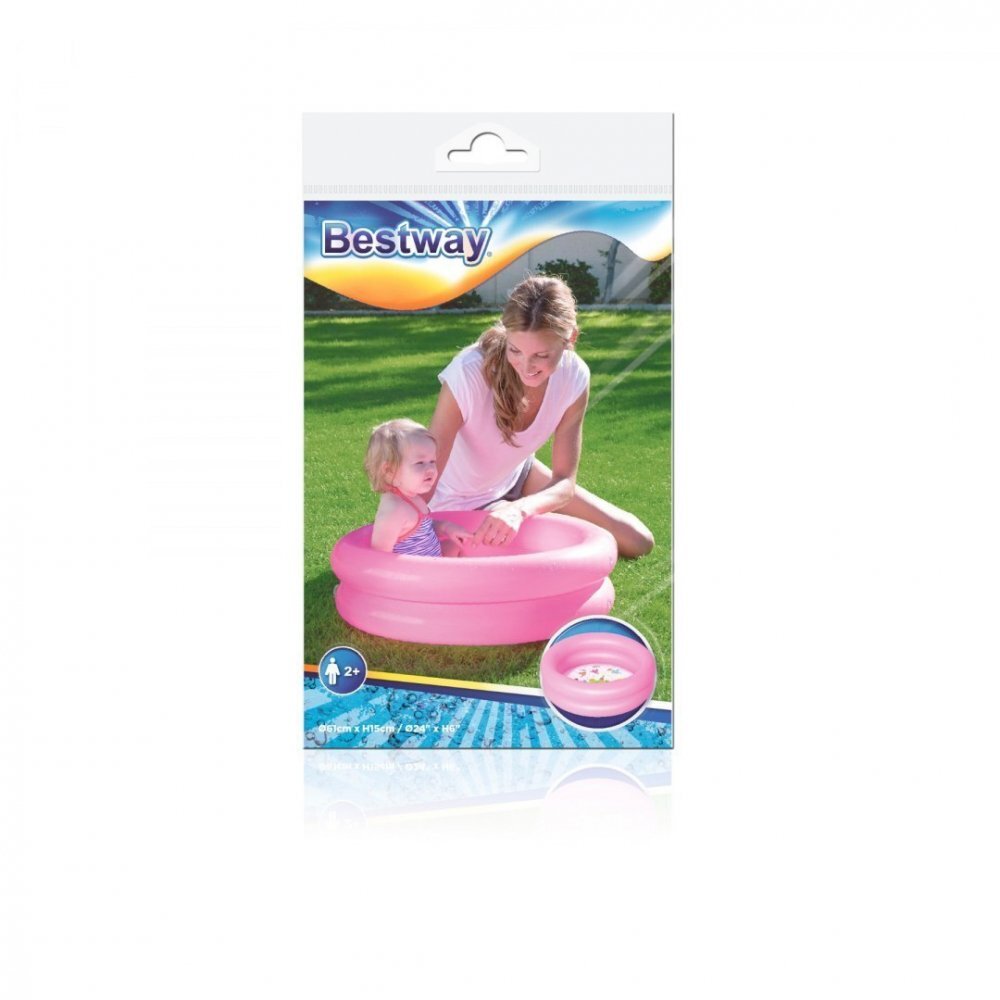 BESTWAY Piscina gonflabila pentru copii 61 cm Roz