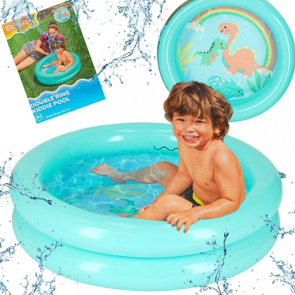 BESTWAY Piscina gonflabila pentru copii 61 cm Turcoaz
