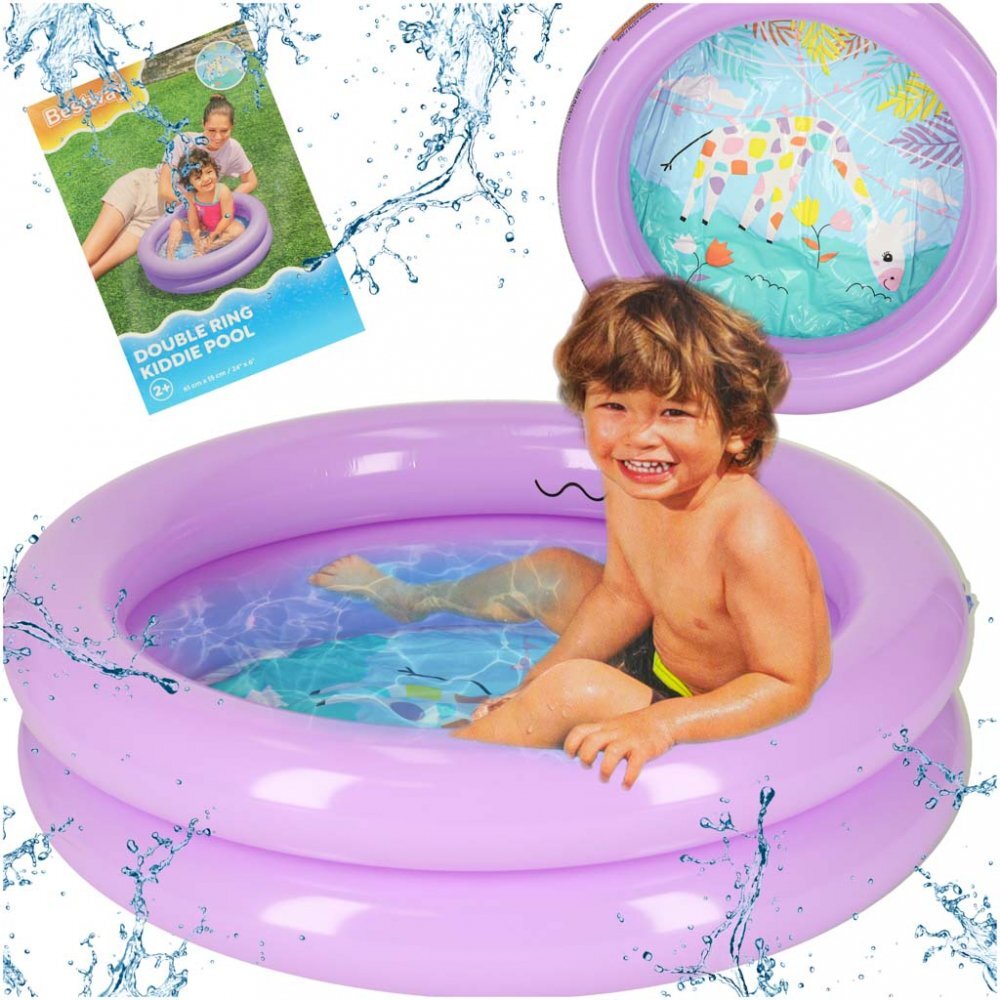 BESTWAY Piscina gonflabila pentru copii 61 cm Violet