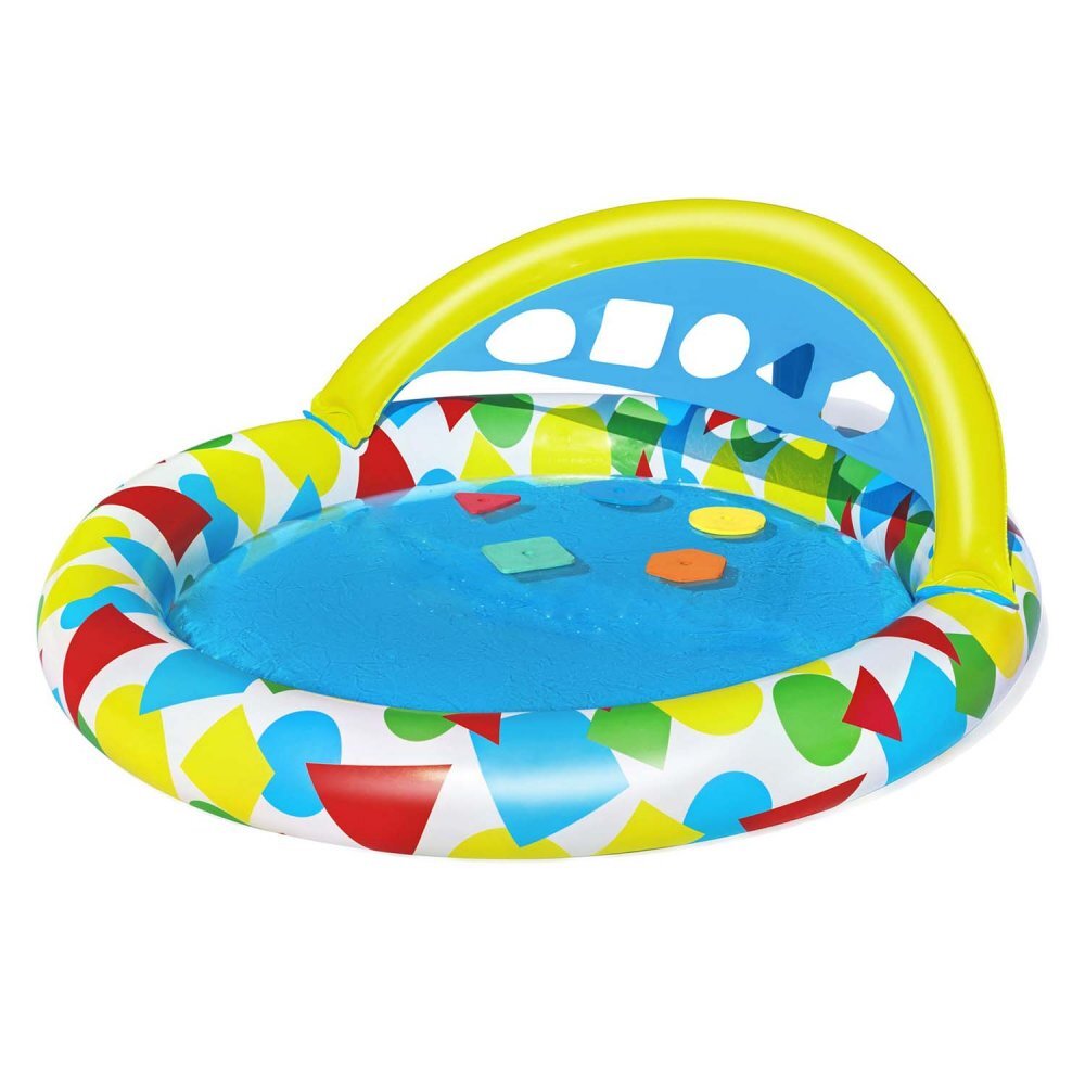 BESTWAY Piscina gonflabila pentru copii cu panou sortare forme si culori