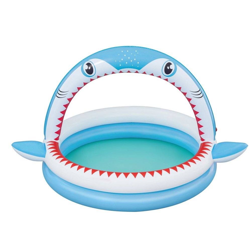 BESTWAY Piscina gonflabila pentru copii cu stropitoare 163x127x92 cm Shark