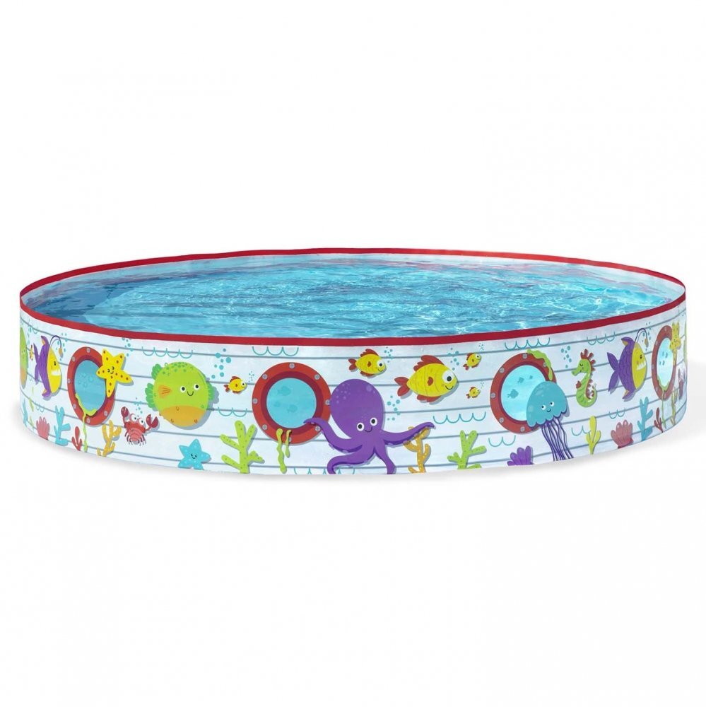 BESTWAY Piscina pentru gradina Fill and Fun Fish 152x25 cm 435 litri