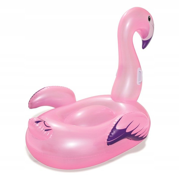 BESTWAY Saltea gonflabila cu manere 127 cm Flamingo Roz