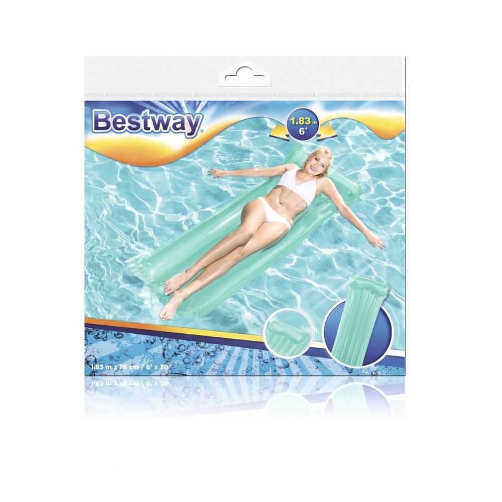 BESTWAY Saltea gonflabila pentru inot 183 x 76 cm Turquoise