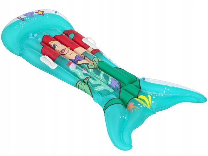 BESTWAY Saltea gonflabila pentru inot cu manere 158 x 81 cm Mica Sirena Ariel