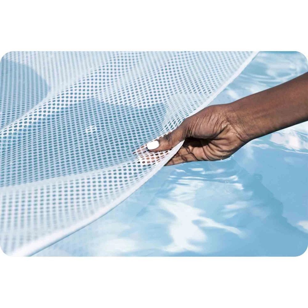 BESTWAY Saltea gonflabila tip hamac pentru piscina Catching Rays 140x87 cm Design modern Plasa cu uscare rapida Greutate maxim admisa 100kg