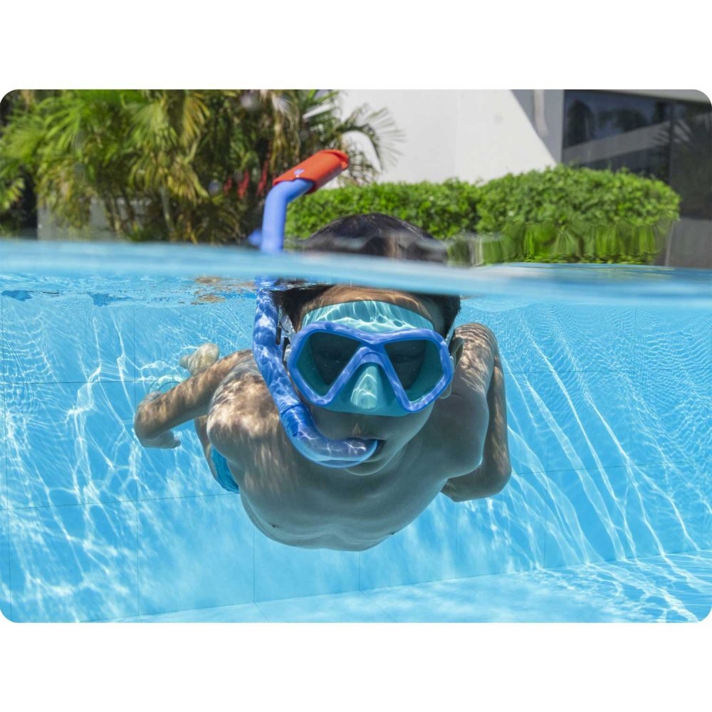 BESTWAY Set snorkeling pentru scufundari copii Albastru
