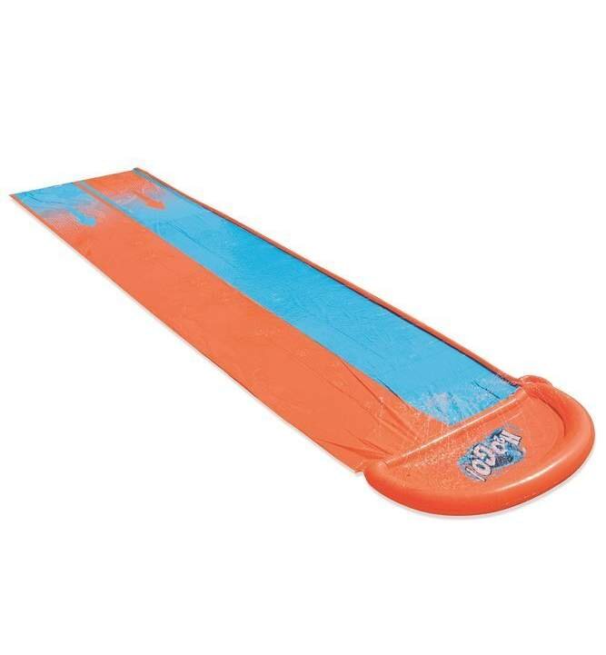 BESTWAY Tobogan de apa cu pista dubla de alunecare 448 cm BlueOrange