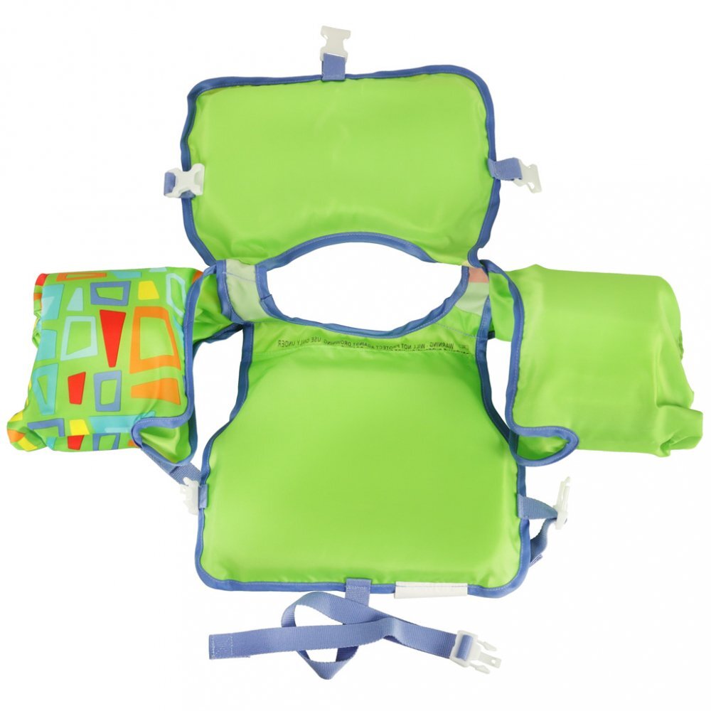 BESTWAY Vesta de inot pentru copii cu maneci Green