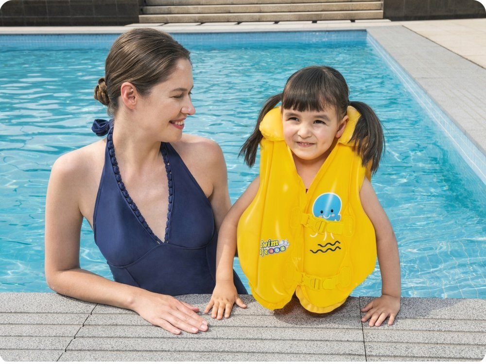 BESTWAY Vesta de salvare pentru inot Yellow