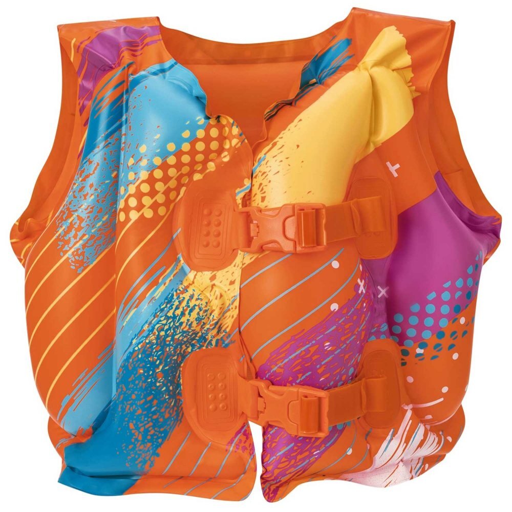 BESTWAY Vesta gonflabila pentru copii 3-6 ani PortocaliuMulticolor