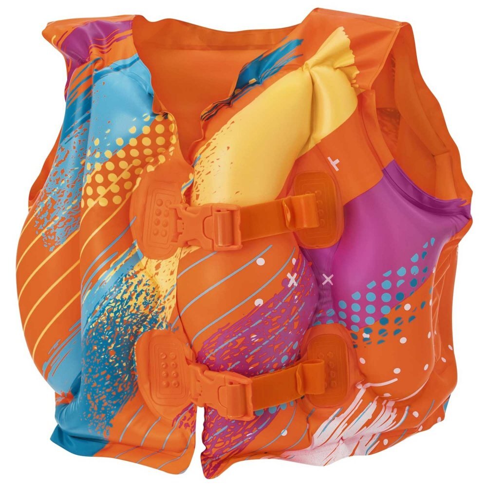 BESTWAY Vesta gonflabila pentru copii 3-6 ani PortocaliuMulticolor
