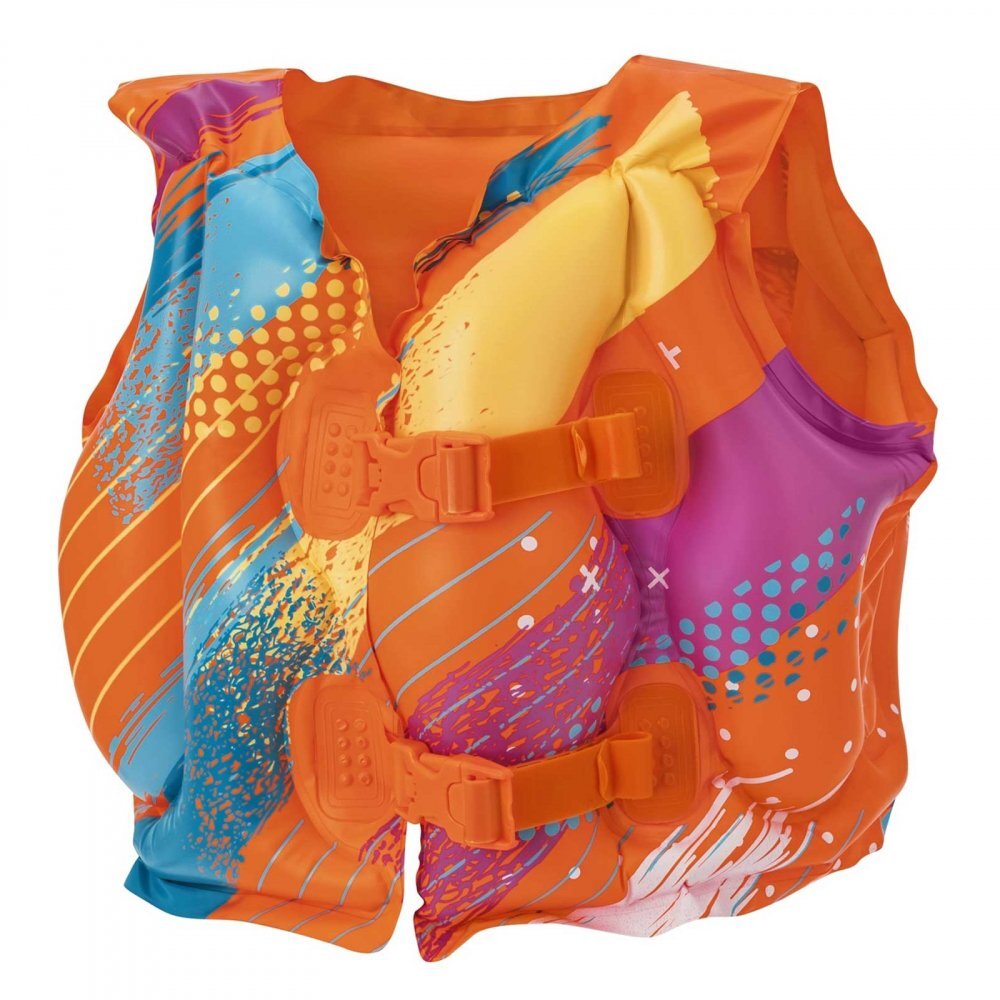 BESTWAY Vesta gonflabila pentru copii 3-6 ani PortocaliuMulticolor