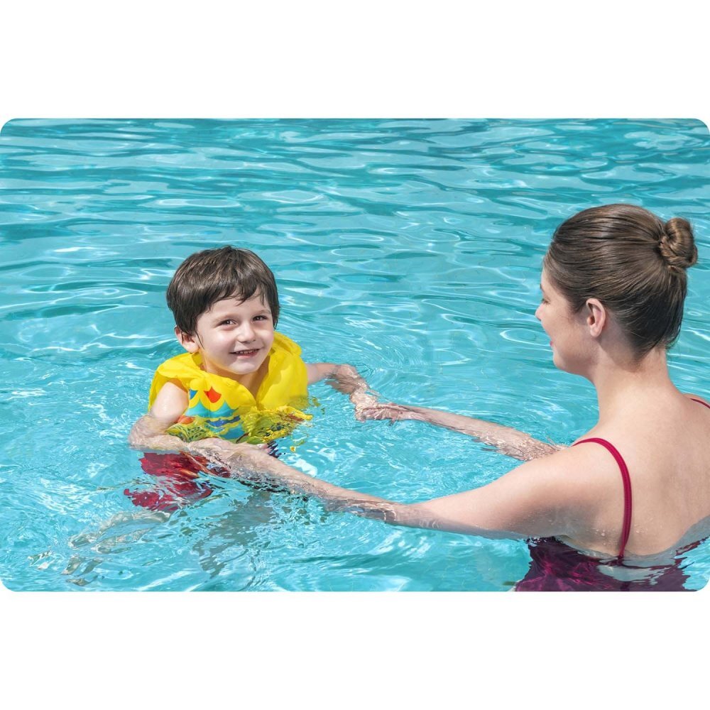 BESTWAY Vesta gonflabila pentru copii Pool School 3-6 ani Galben