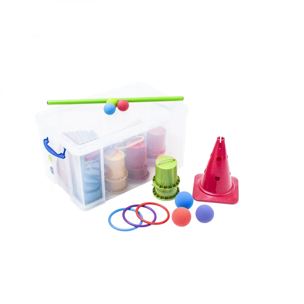 Betzold Cutie colorata pentru miscare set cu 43 piese