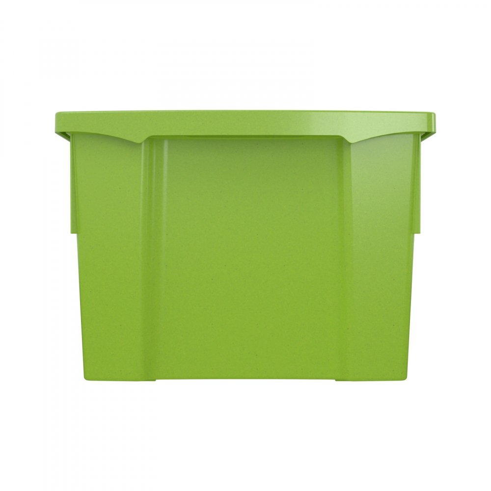 Betzold Cutie de depozitare stivuibila pentru scoala si gradinita marimea L verde