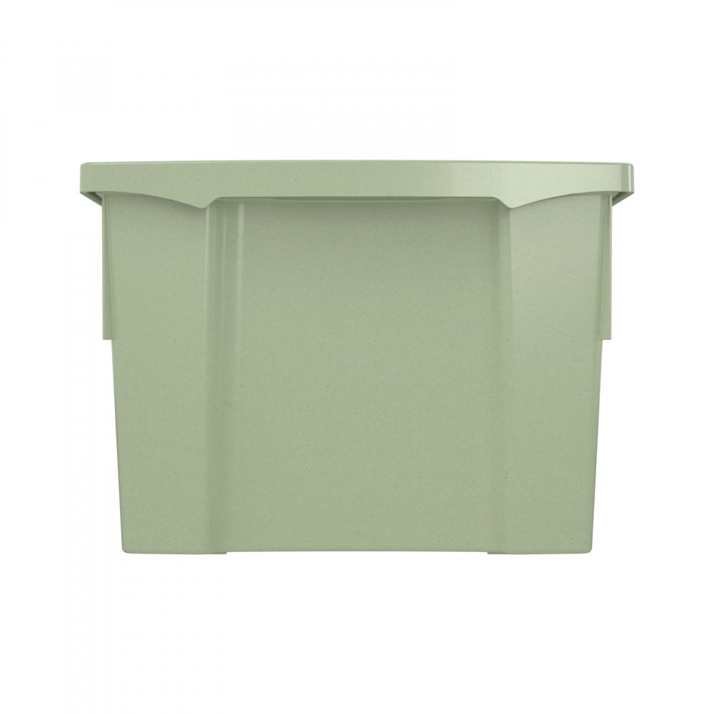 Betzold Cutie de depozitare stivuibila pentru scoala si gradinita marimea L verde pastel