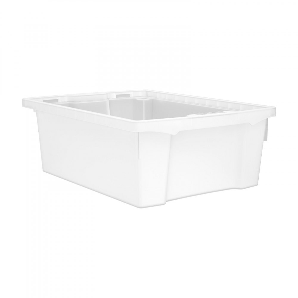 Betzold Cutie de depozitare stivuibila pentru scoala si gradinita marimea M transparent