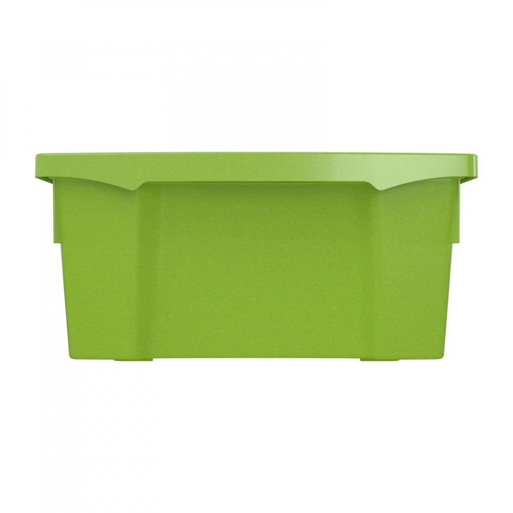 Betzold Cutie de depozitare stivuibila pentru scoala si gradinita marimea M verde