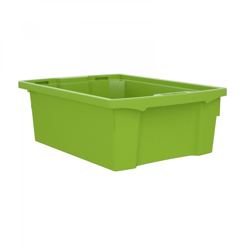 Betzold Cutie de depozitare stivuibila pentru scoala si gradinita marimea M verde