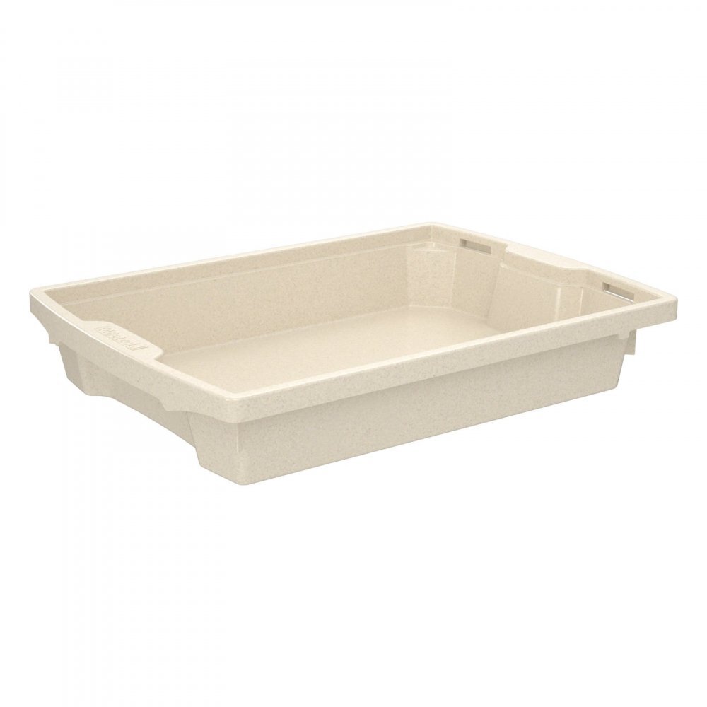 Betzold Cutie de depozitare stivuibila pentru scoala si gradinita marimea S alb