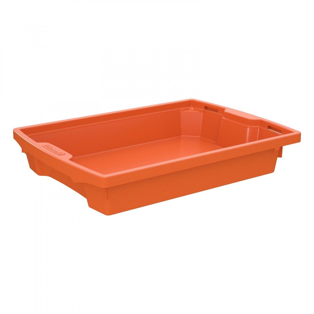 Betzold Cutie de depozitare stivuibila pentru scoala si gradinita marimea S coral