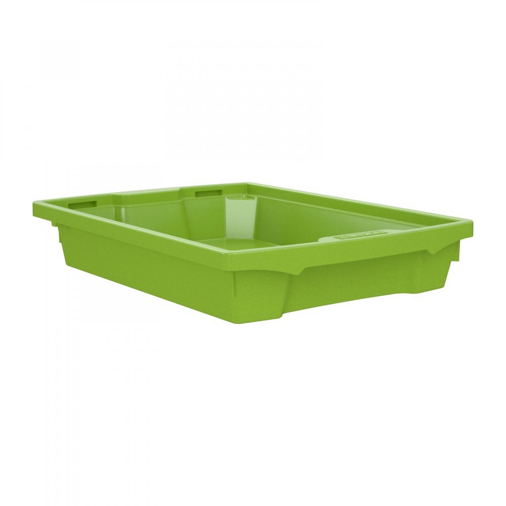 Betzold Cutie de depozitare stivuibila pentru scoala si gradinita marimea S verde