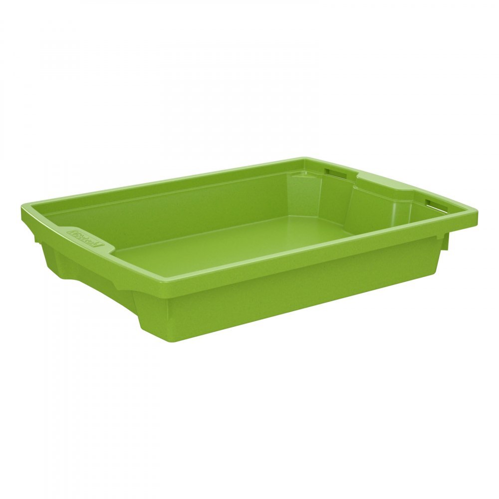 Betzold Cutie de depozitare stivuibila pentru scoala si gradinita marimea S verde