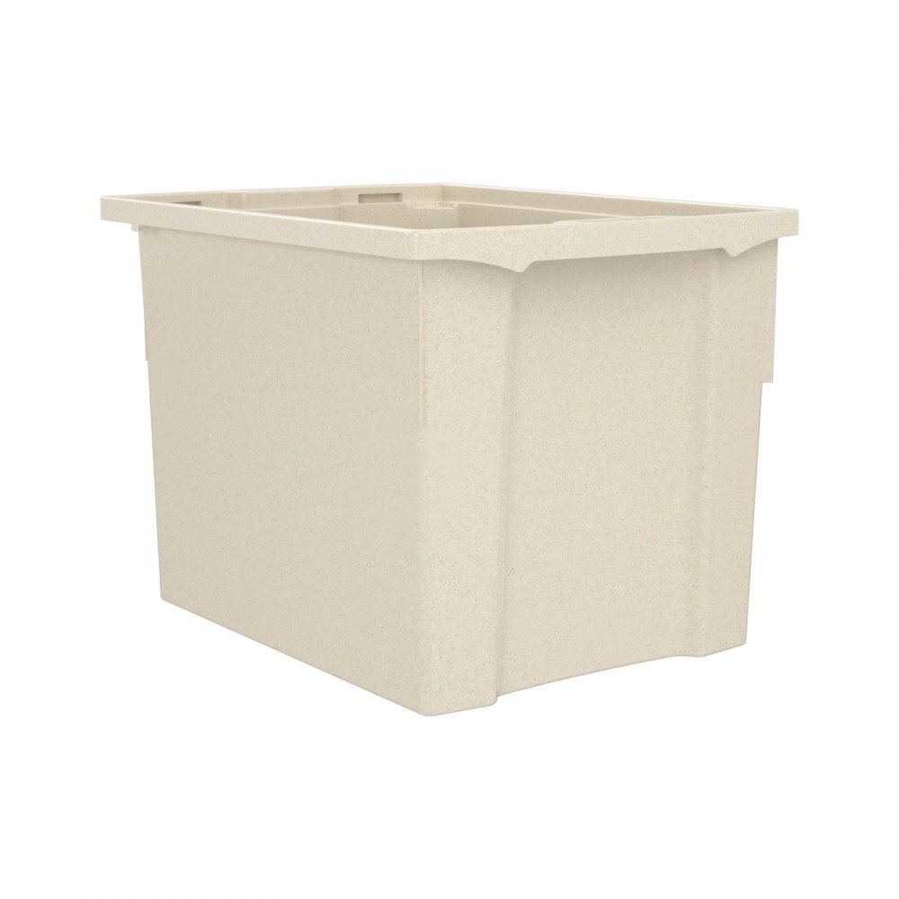 Betzold Cutie de depozitare stivuibila pentru scoala si gradinita marimea XL alb