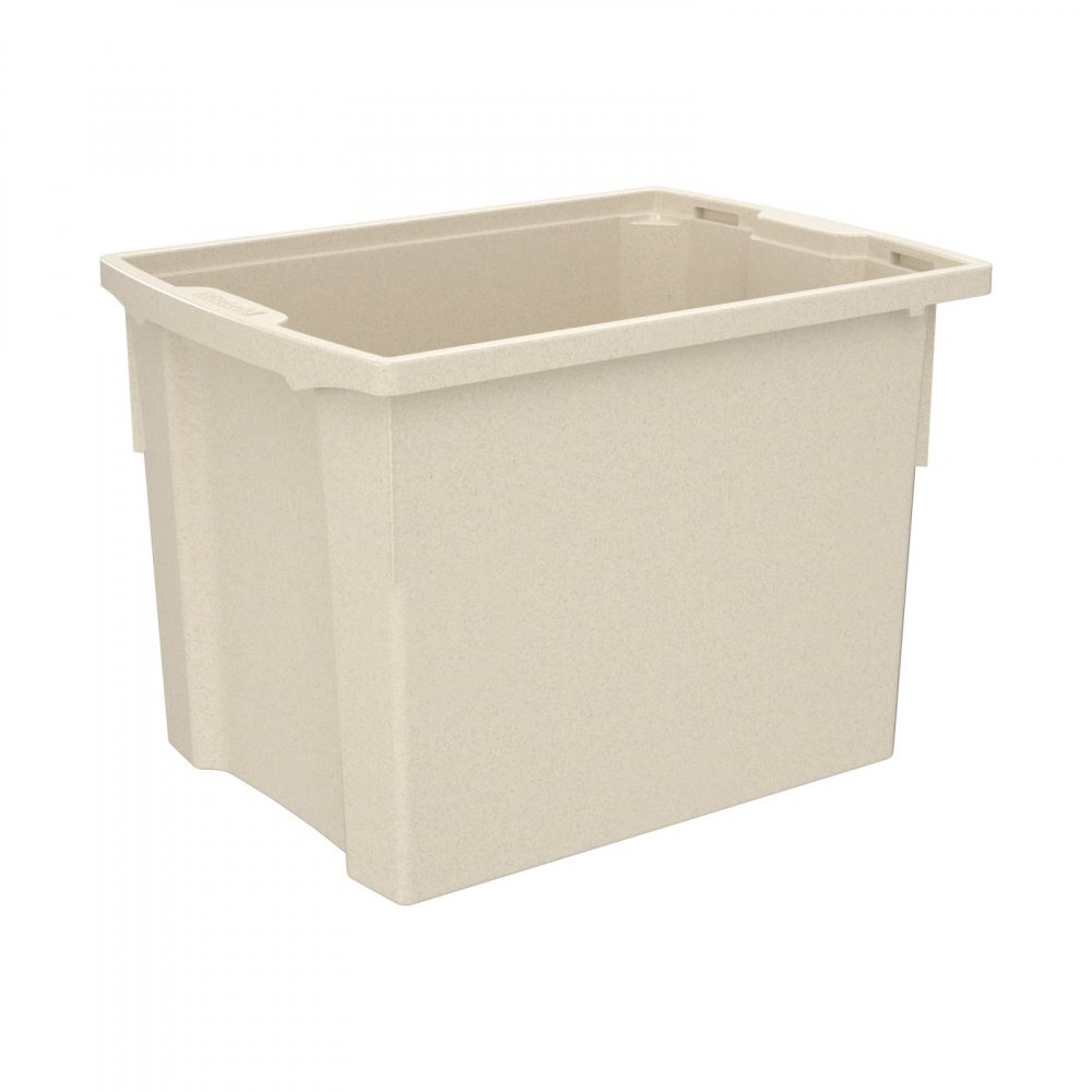Betzold Cutie de depozitare stivuibila pentru scoala si gradinita marimea XL alb