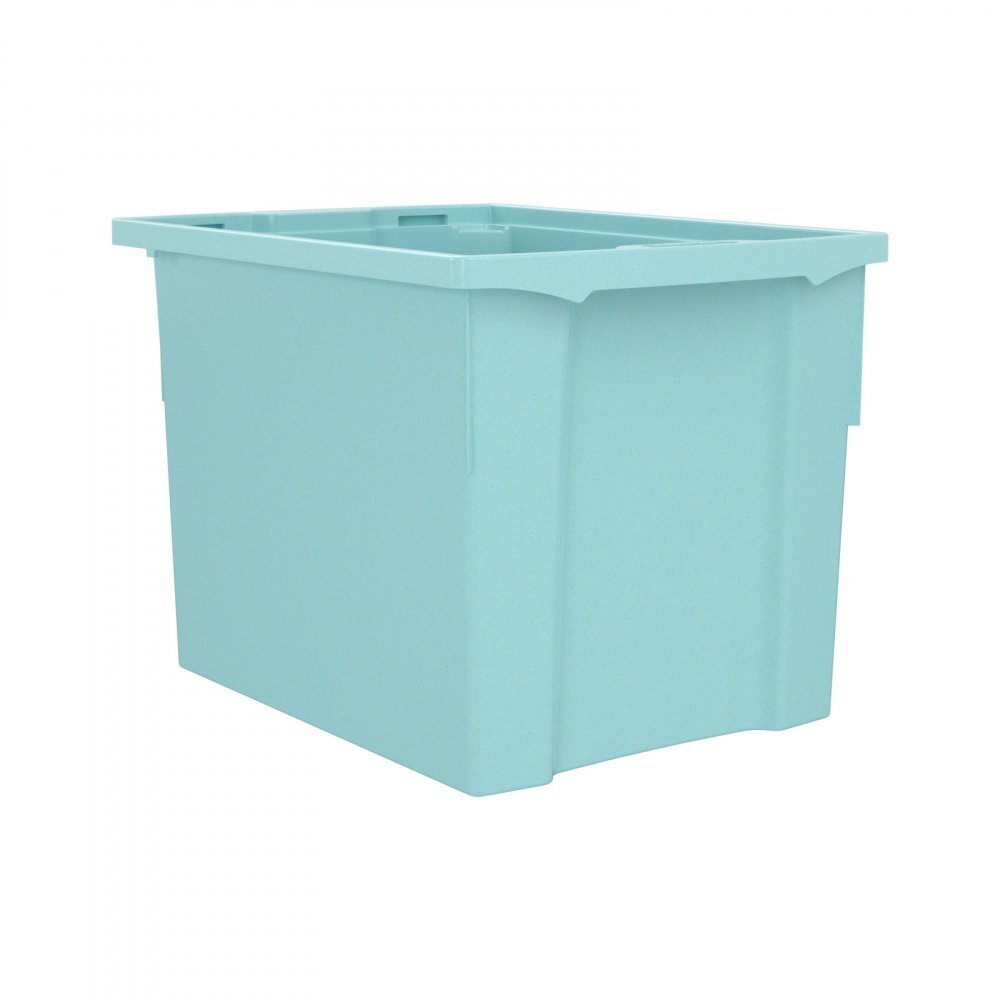 Betzold Cutie de depozitare stivuibila pentru scoala si gradinita marimea XL turcoaz
