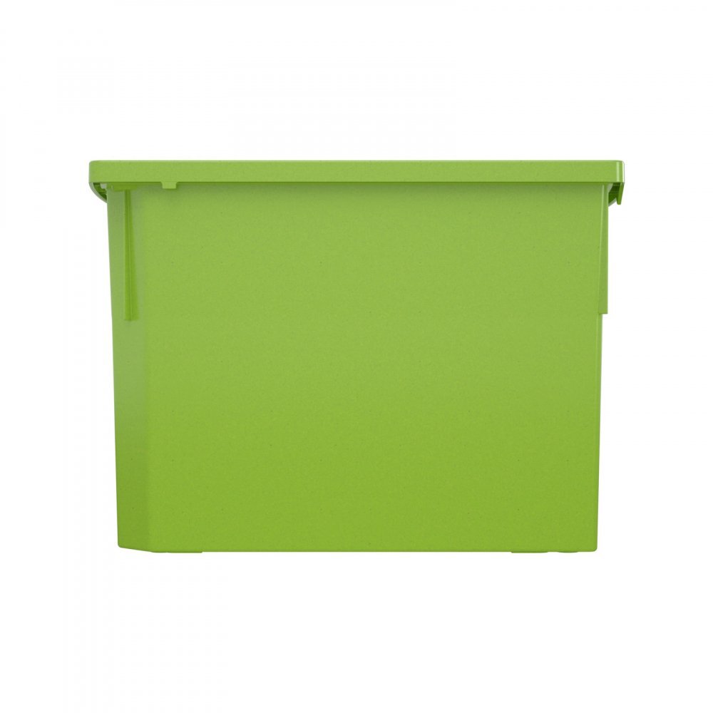 Betzold Cutie de depozitare stivuibila pentru scoala si gradinita marimea XL verde