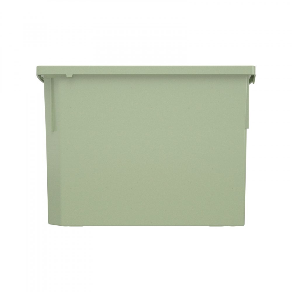 Betzold Cutie de depozitare stivuibila pentru scoala si gradinita marimea XL verde pastel