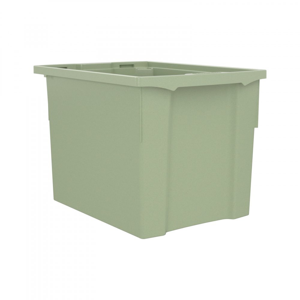 Betzold Cutie de depozitare stivuibila pentru scoala si gradinita marimea XL verde pastel