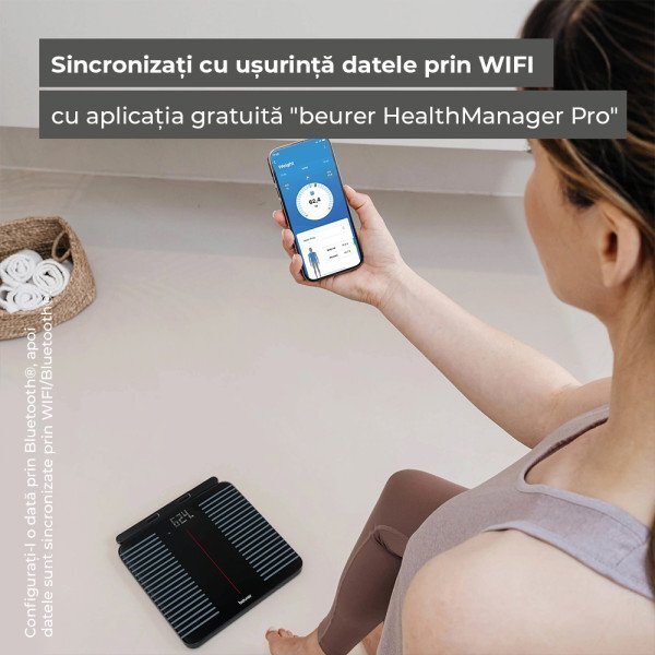 BEURER Cantar de diagnoza cu Wifibluetooth BF 990