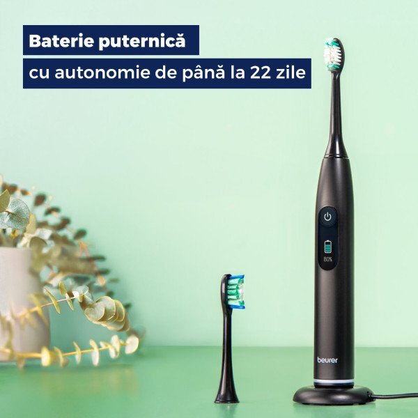 BEURER Periuta de dinti electrica sonica Midnight Ink Green Planet SC50